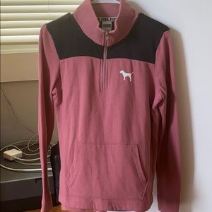 PINK quarter zip